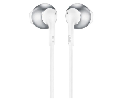 Słuchawka JBL T205 Srebne